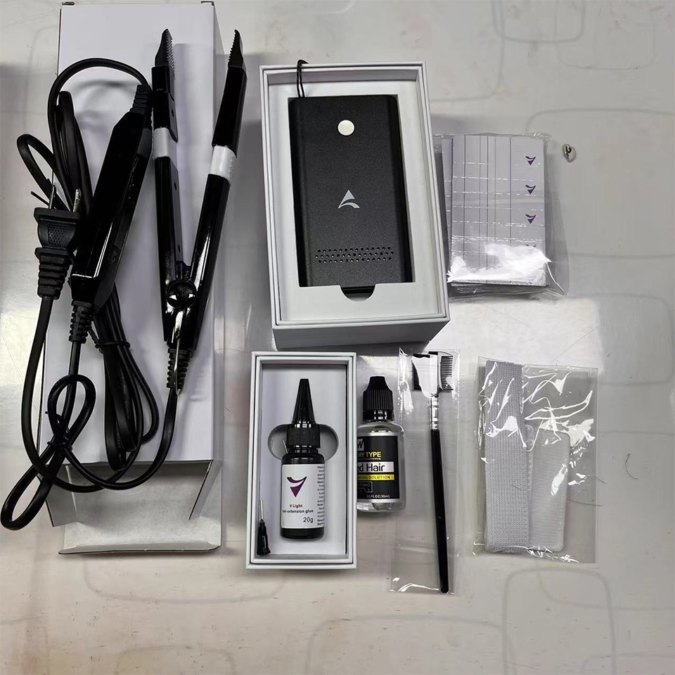 Hair Care Set - V-Light Technology Hair Extension Machine Set