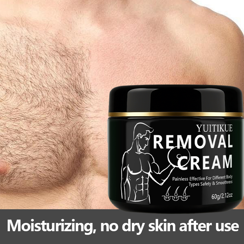 Hair Care Set - YUITIKUE Men's Body Hair Removal Cream