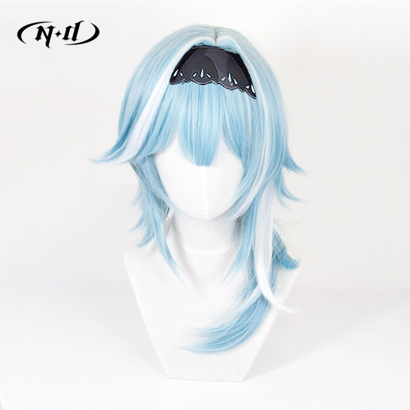 ND Eula Cosplay Wigs Hairpiece - đánh giá và giá Braiding Hair Kanekalon