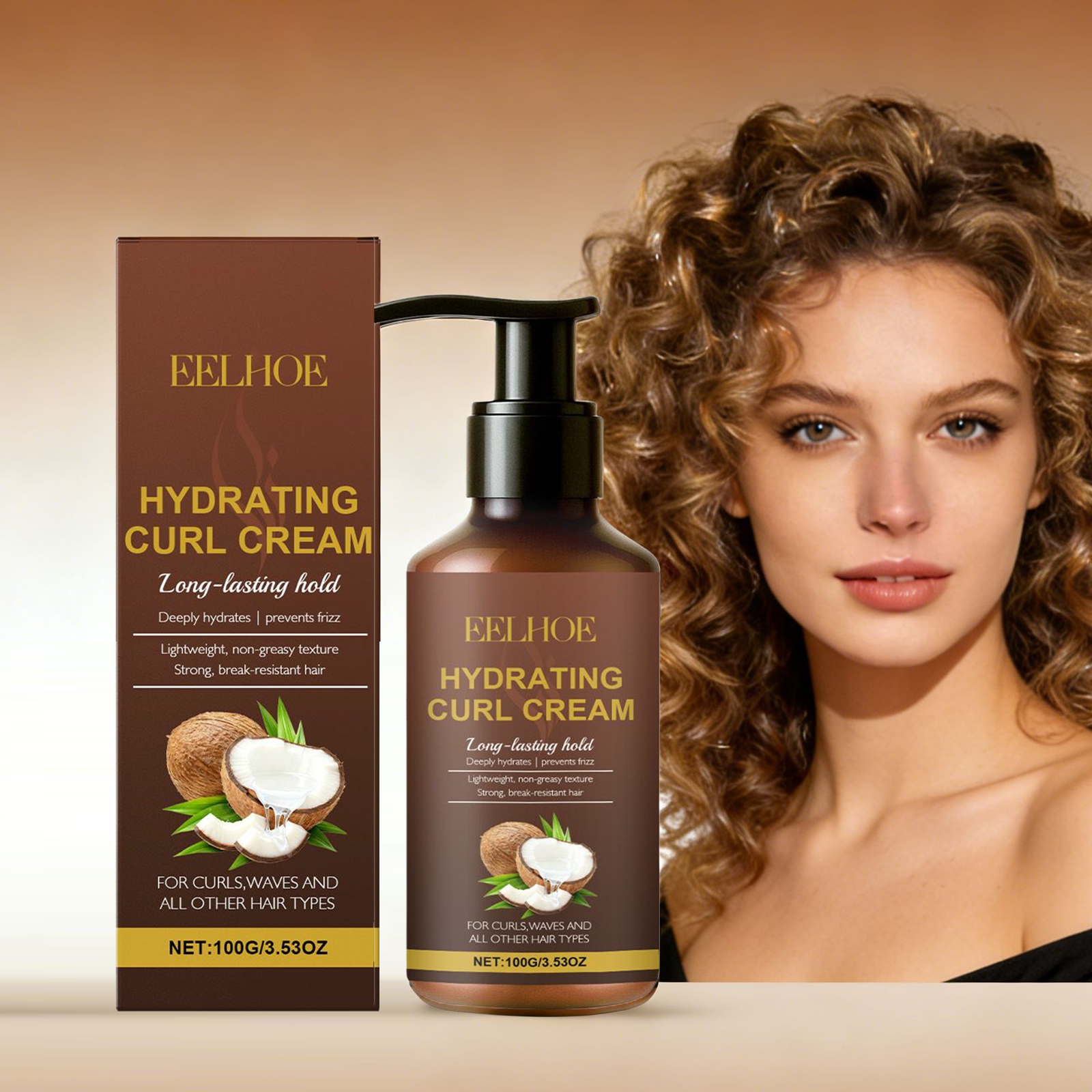 Curl Styling Cream for Wavy an - đánh giá và giá Hair Care For Wavy Hair