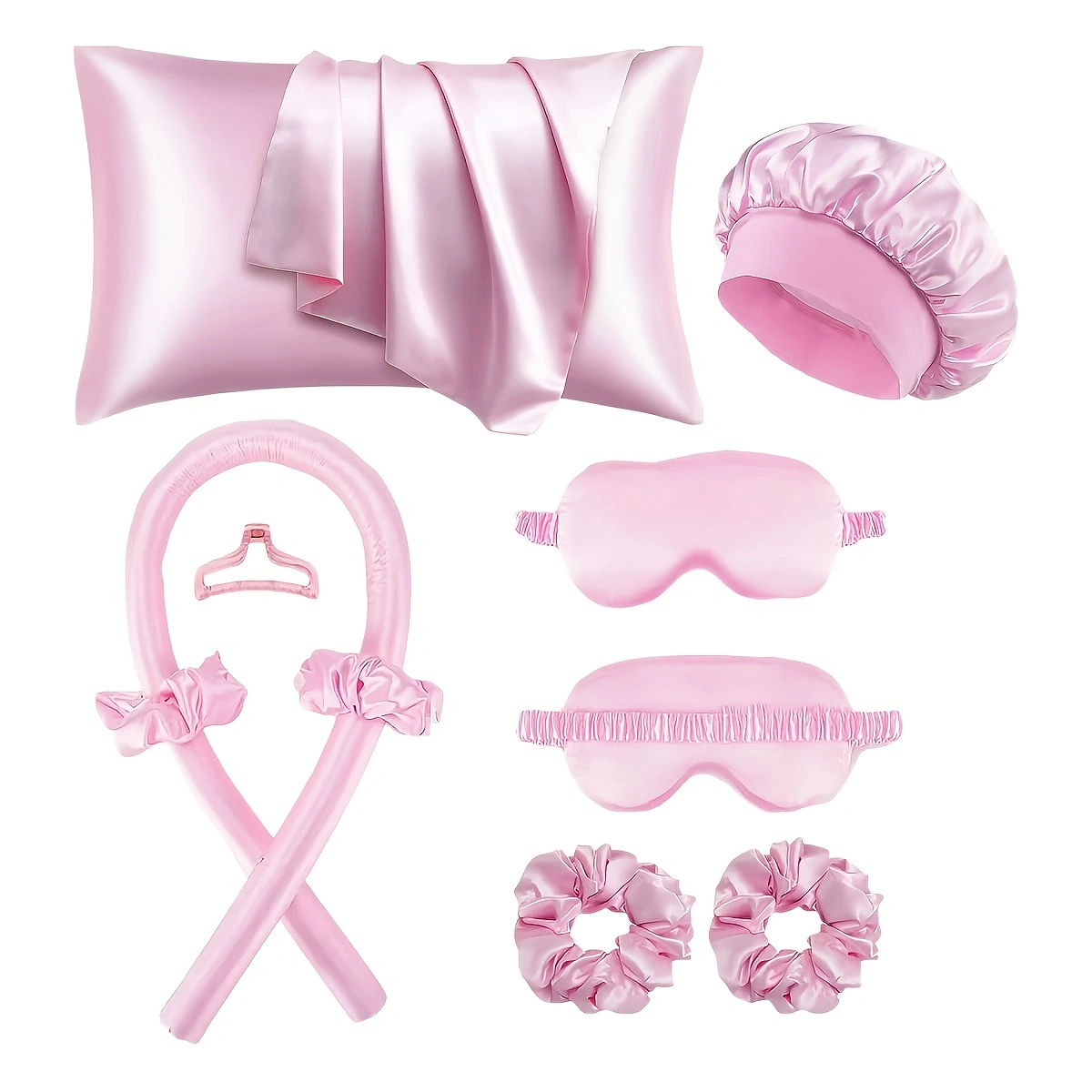 10 pieces of sleep hairstyle d - đánh giá và giá Hair Care Set