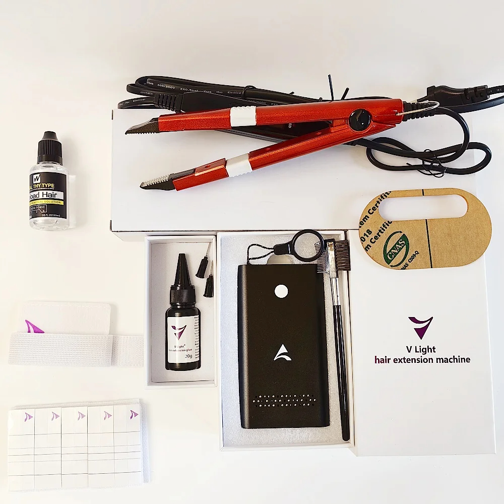 V-Light Technology Hair Extens - đánh giá và giá Hair Care Set