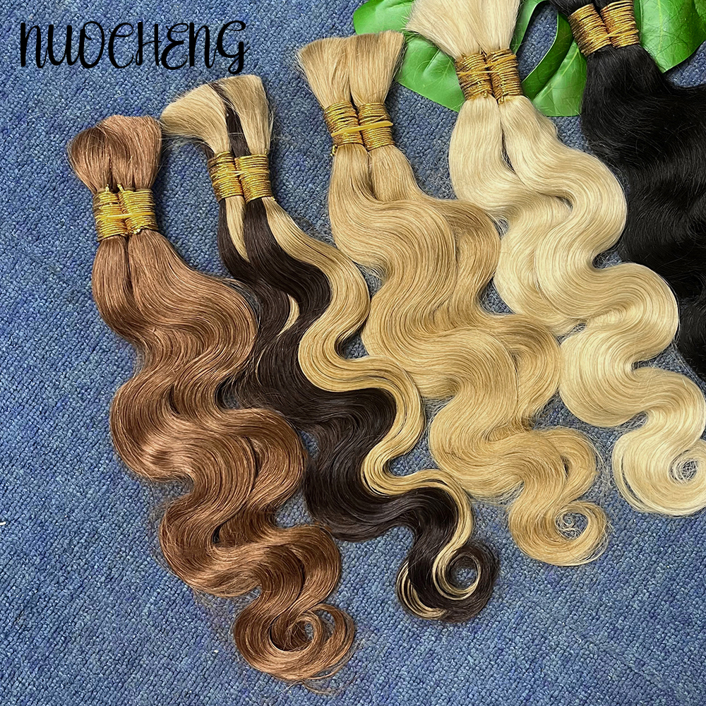 Blonde Body Wave Human Braidin - đánh giá và giá Hair Care For Wavy Hair