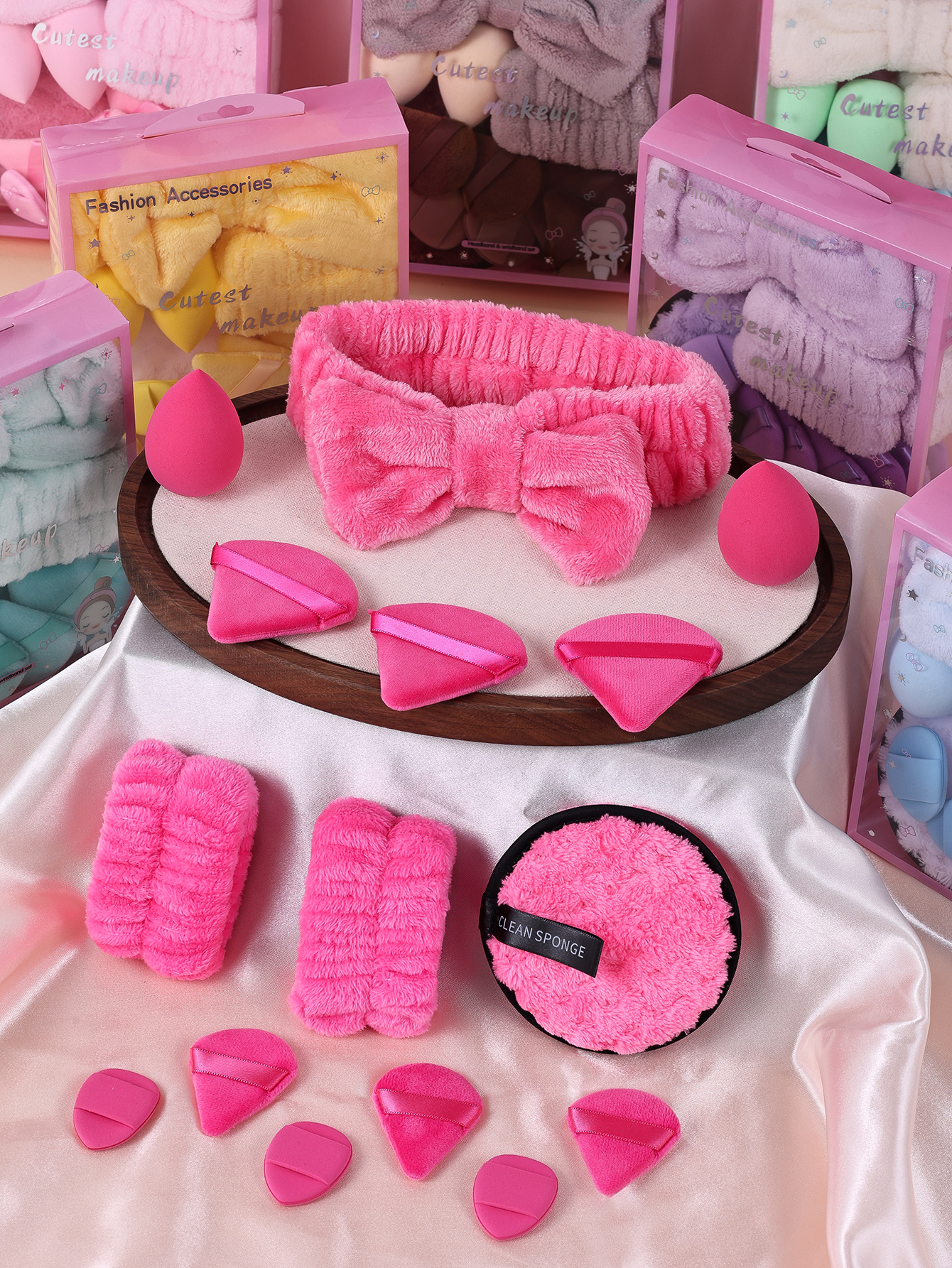 15pcs Women Wash Face Spa Hair - đánh giá và giá Hair Care Set