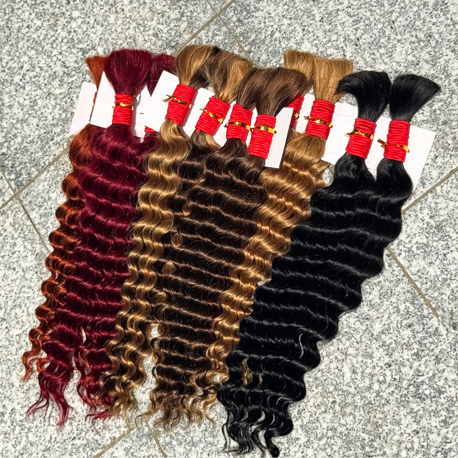 16-24inch Human Hair Bulk for  - đánh giá và giá Hair Care For Wavy Hair