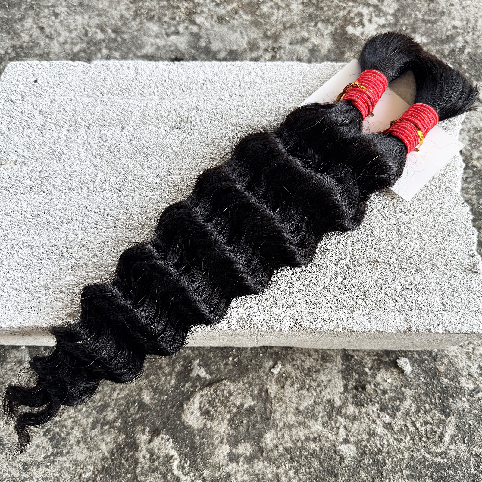 16-24inch Human Hair Bulk for  - đánh giá và giá Hair Care For Wavy Hair