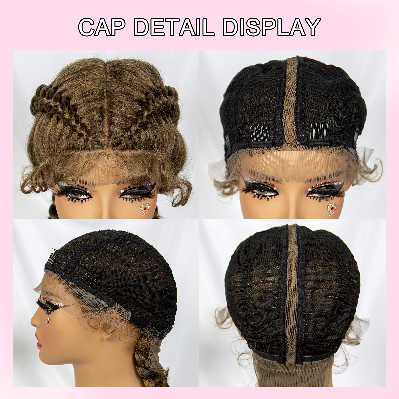 Brown Synthetic Braided Wigs C - đánh giá và giá Braiding Hair Kanekalon