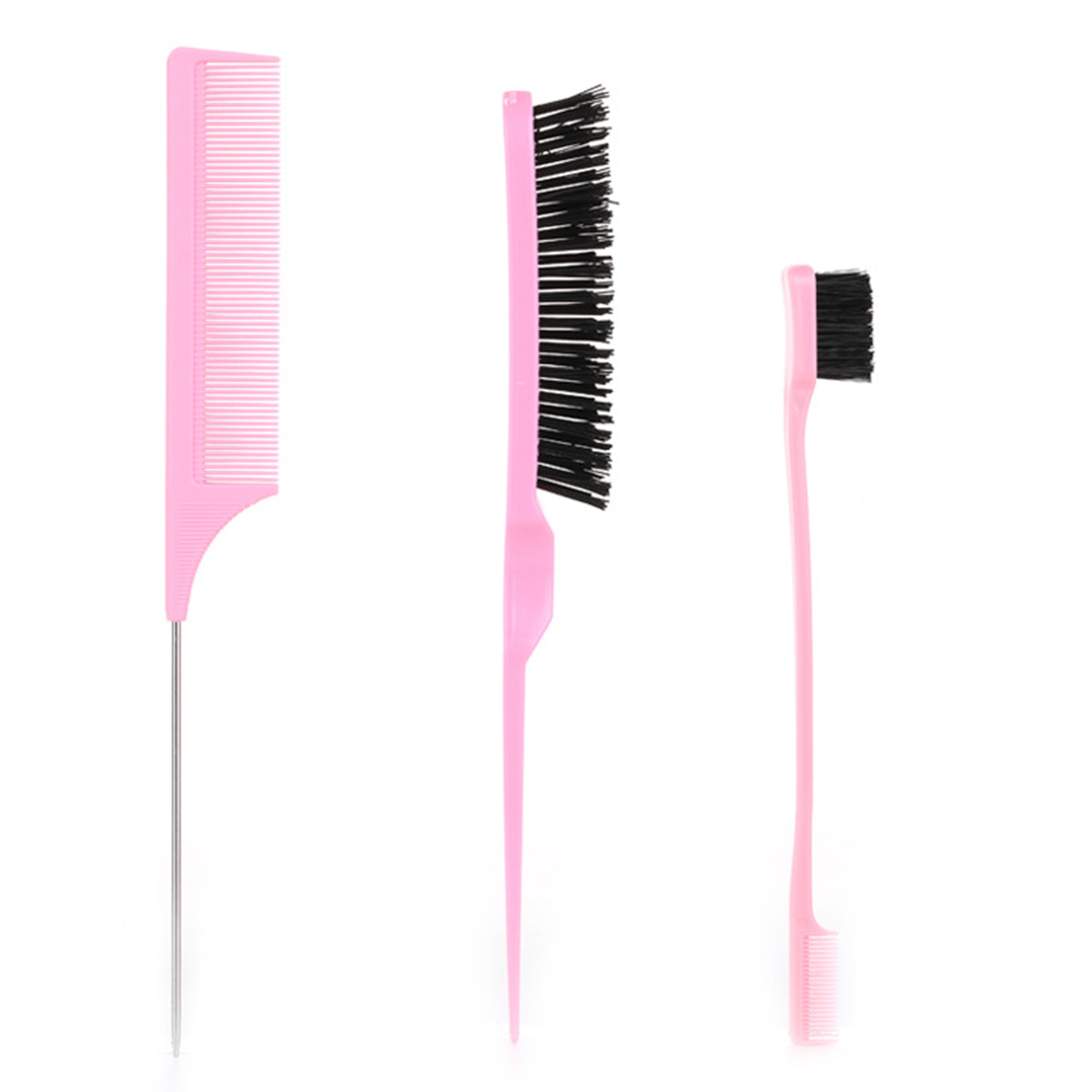3Pcs Pro Styling Brush Kit - T - đánh giá và giá Hair Care Set