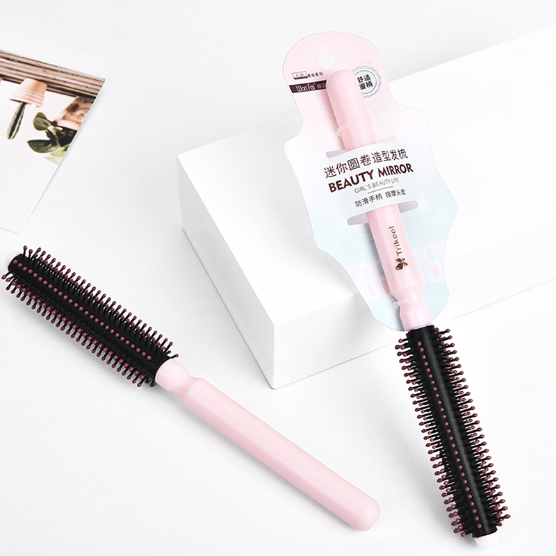 1Pc Hair Comb Roll Brush Round - đánh giá và giá Hair Care For Wavy Hair