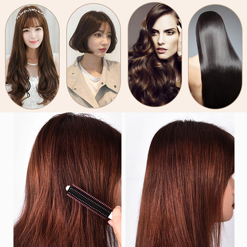 1Pc Hair Comb Roll Brush Round - đánh giá và giá Hair Care For Wavy Hair