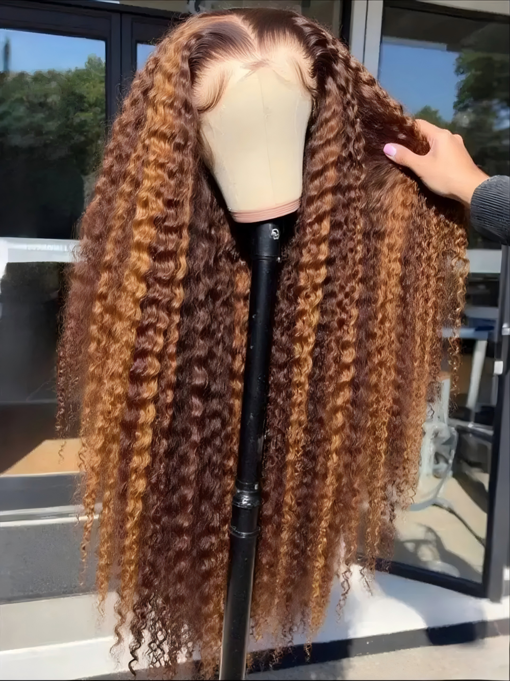 Highlight Curly Wig 13x4 Lace  - đánh giá và giá Hair Care For Wavy Hair
