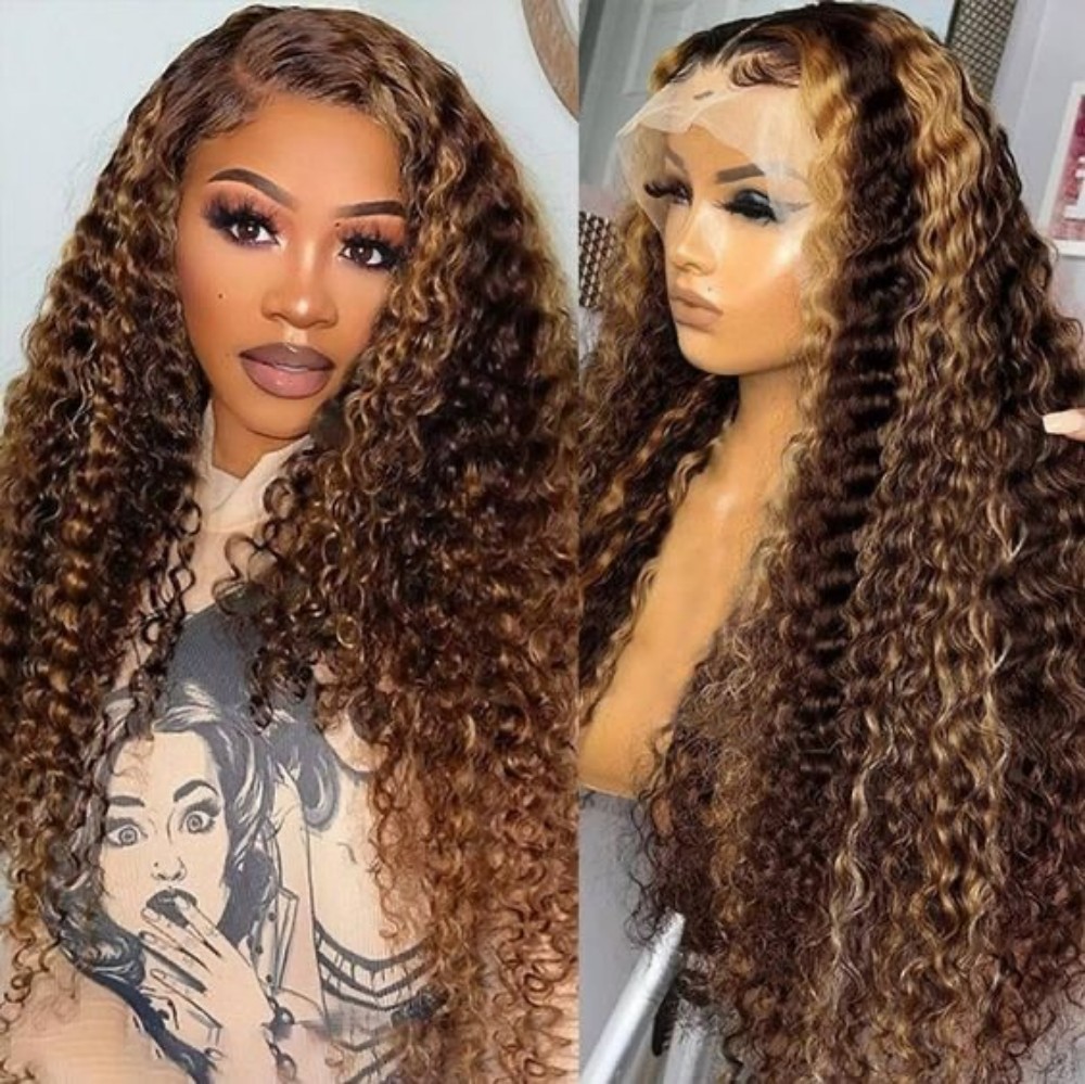 Highlight Curly Wig 13x4 Lace  - đánh giá và giá Hair Care For Wavy Hair